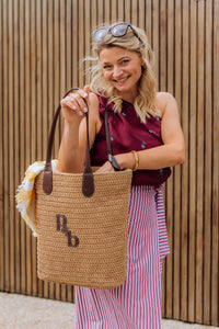 Poppy & Blush - Rafia Bag