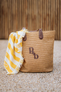 Poppy & Blush - Rafia Bag