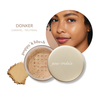 jane iredale Amazing Base Loose Mineral Powder Caramel met neutrale ondertoon voor donkere huidtinten