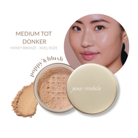jane iredale Amazing Base Loose Mineral Powder Honey Bronze met koelroze ondertoon voor medium tot donkere huidtinten