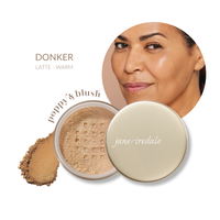jane iredale Amazing Base Loose Mineral Powder Latte met warme ondertoon voor donkere huidtinten