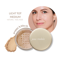 jane iredale Amazing Base Loose Mineral Powder Natural met koelroze ondertoon voor lichte tot medium huidtinten
