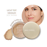 jane iredale Amazing Base Loose Mineral Powder Satin met neutrale ondertoon voor lichte tot medium huidtinten