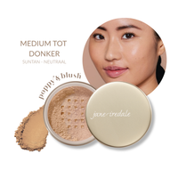 jane iredale Amazing Base Loose Mineral Powder Suntan met neutrale ondertoon voor medium tot donkere huidtinten