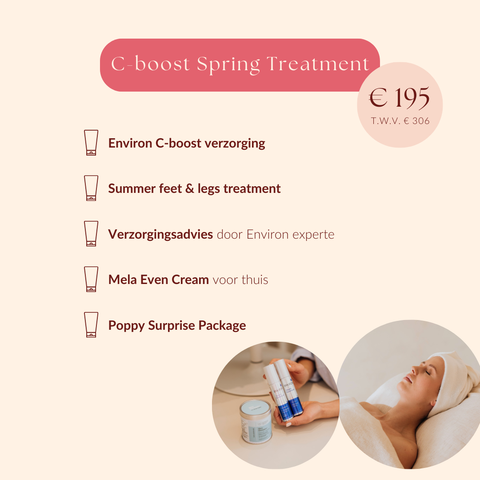 UITVERKOCHT - C-boost Spring Treatment