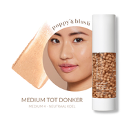 jane iredale HydroPure Tinted Serum Medium 4 met neutraal koele ondertoon voor medium tot donkere huidtinten