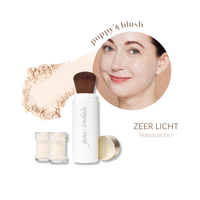 jane iredale Powder Me SPF 30 Refill Brush Translucent voor transparante minerale zonnebescherming over make-up