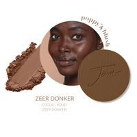 jane iredale PurePressed Base Mineral Foundation Refill Cocoa met koele ondertoon voor zeer donkere huidtinten