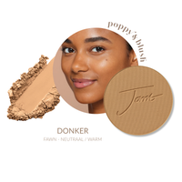 jane iredale PurePressed Base Mineral Foundation Refill Fawn met neutraal warme ondertoon voor donkere huidtinten