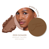 jane iredale PurePressed Base Mineral Foundation Refill Mahogany met neutrale ondertoon voor zeer donkere huidtinten