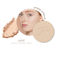 jane iredale PurePressed Base Mineral Foundation Refill Radiant met neutraal warme ondertoon voor lichte huidtinten