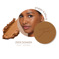 jane iredale PurePressed Base Mineral Foundation Refill Velvet met neutrale ondertoon voor zeer donkere huidtinten
