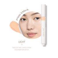 jane iredale Skintuition Brightening Under Eye Concealer L2 licht voor het verhelderen van donkere kringen, matcht met Skin Tuition Foundation 24 en 26