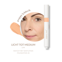 jane iredale Skintuition Brightening Under Eye Concealer LM4 licht tot medium voor het verhelderen van donkere kringen, matcht met Skin Tuition Foundation 30