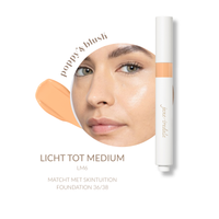 jane iredale Skintuition Brightening Under Eye Concealer LM6 licht tot medium voor het verhelderen van donkere kringen, matcht met Skin Tuition Foundation 36 en 38