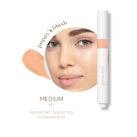 jane iredale Skintuition Brightening Under Eye Concealer M7 medium voor het verhelderen van donkere kringen, matcht met Skin Tuition Foundation 40