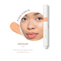 jane iredale Skintuition Brightening Under Eye Concealer M8 medium voor het verhelderen van donkere kringen, matcht met Skin Tuition Foundation 42