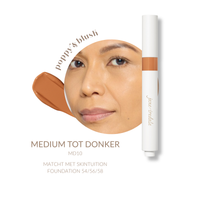 jane iredale Skintuition Brightening Under Eye Concealer MD10 medium tot donker voor het verhelderen van donkere kringen, matcht met Skin Tuition Foundation 54, 56 en 58