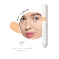 jane iredale Skintuition Brightening Under Eye Concealer L3 licht voor het verhelderen van donkere kringen, matcht met Skin Tuition Foundation 28